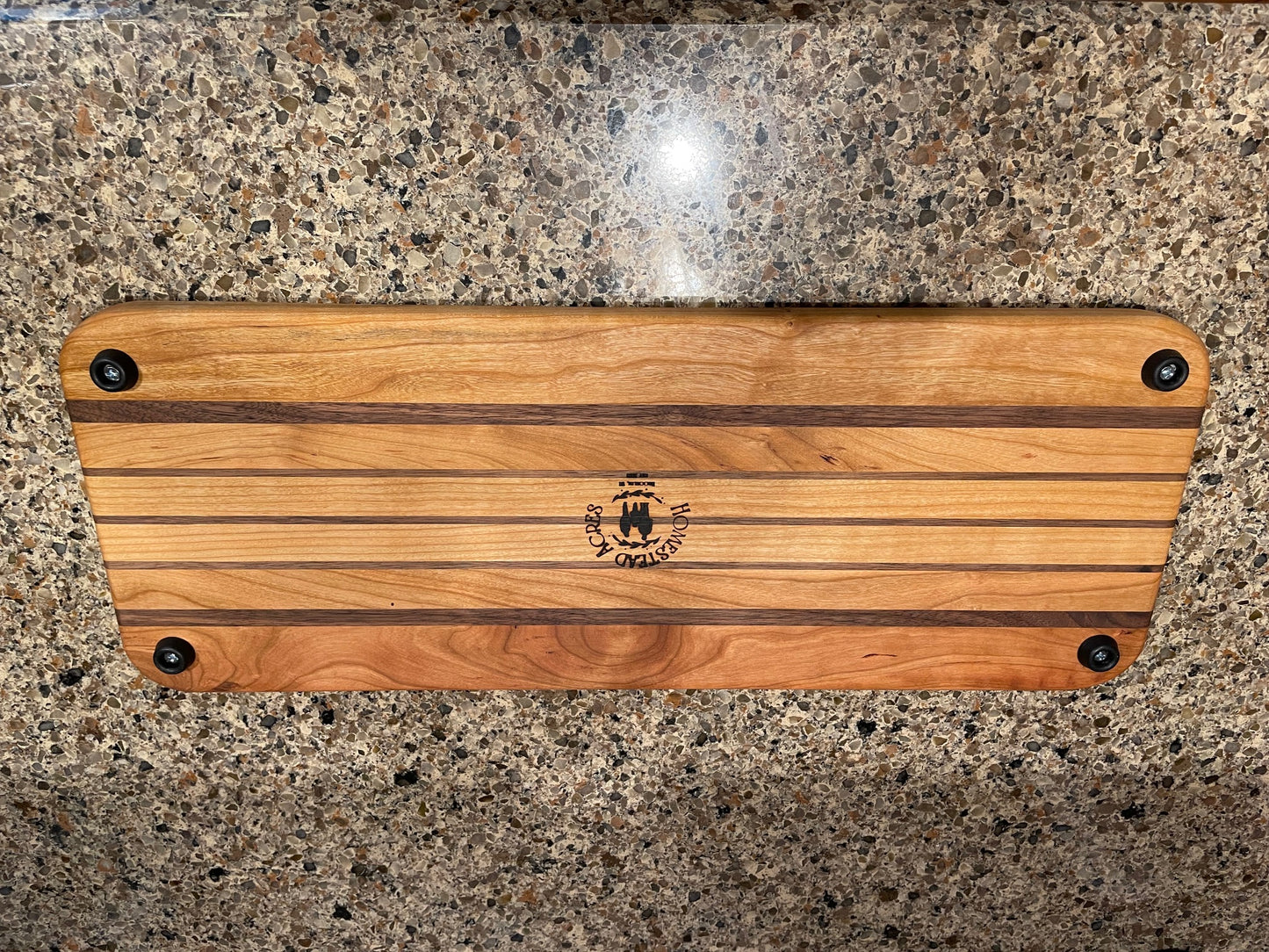 Cherry and Walnut cutting board