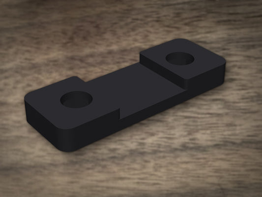 WR/Ergatta Rear Strap Mount for Push-Button Conversions