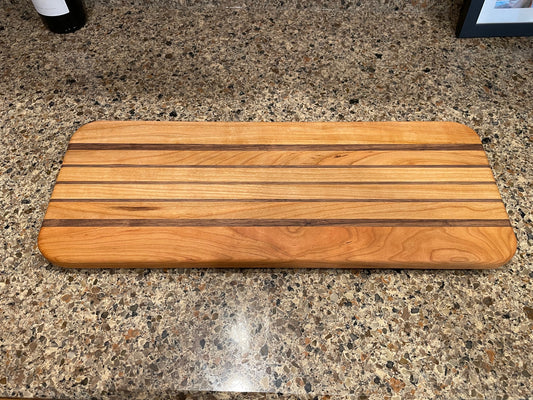 Cherry and Walnut cutting board