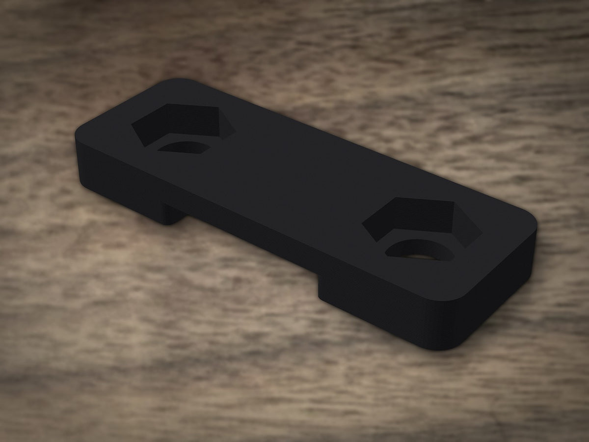 WR/Ergatta Rear Strap Mount for Push-Button Conversions