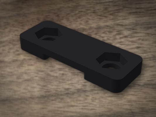 WR/Ergatta Rear Strap Mount for Push-Button Conversions